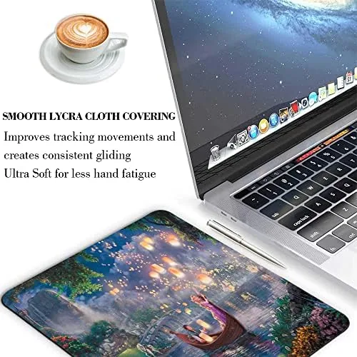 Close look at the Anime Mouse Pads - Non-Slip Rubber Base Gaming Pad for build quality