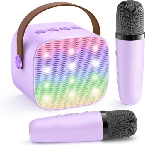 Overview of the YLL Karaoke Machine for Kids, Birthday Gifts for Girls Ages