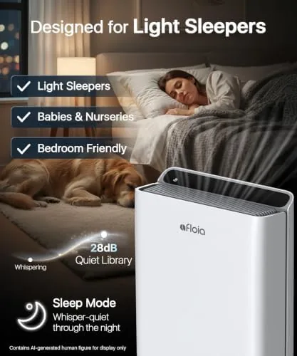 The Afloia Air Purifier for Large Rooms Up to 2,000 Sq. in real use