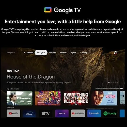 A test setup showing the box connected to the television and soundbar