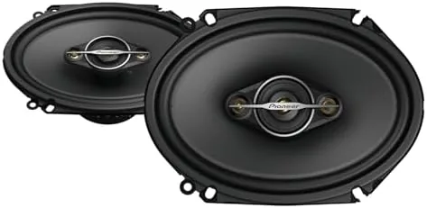 PIONEER A-Series Standard TS-A6881F 6" x 8" 4-Way Coaxial Speakers 350W Max | Great Review: Tested and Rated