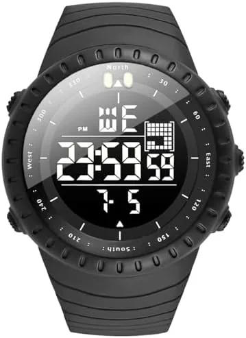 Overview of the KXAITO Men's Watches Sports Outdoor Waterproof Military Digital Watch Date