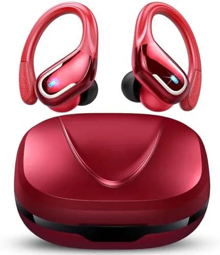 Wireless Earbud, 75Hrs Bluetooth 5.4 Headphones IP7 Waterproof for Sport, Running Wireless Earphones with Review: Tested and Rated