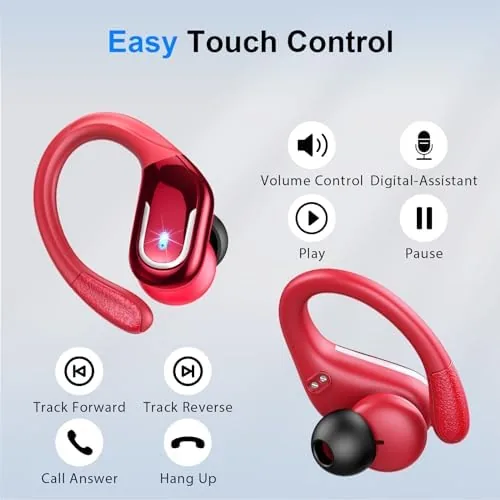 The Wireless Earbud, 75Hrs Bluetooth 5.4 Headphones IP7 Waterproof for Sport compared in context