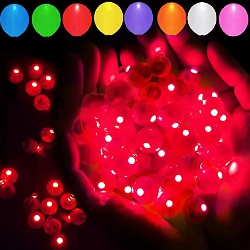Testing the 50pcs Pink LED Balloon Light, Mini Tiny Light Round Led over two weeks