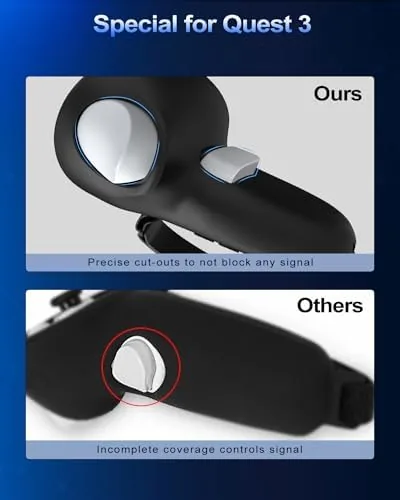 A controller grip in use during an active fitness session in VR
