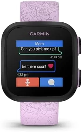 Close look at the Garmin Bounce™, Kids Smartwatch, Two-Way Text and Voice Messaging, Location build quality
