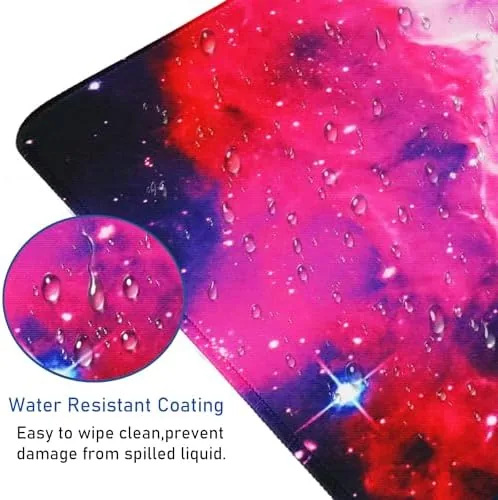 The Large Extended Gaming Mouse Pad with Stitched Edges, (31.5X15.7In) Durable in real use