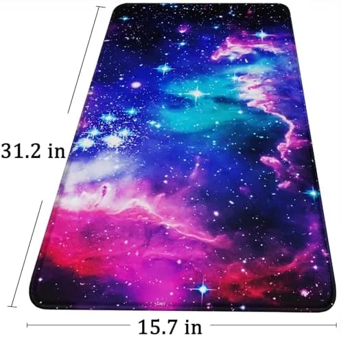 The Large Extended Gaming Mouse Pad with Stitched Edges, (31.5X15.7In) Durable compared in context