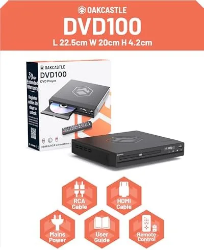 Testing the Compact DVD Player with Included HDMI | Multi Region Disc over two weeks