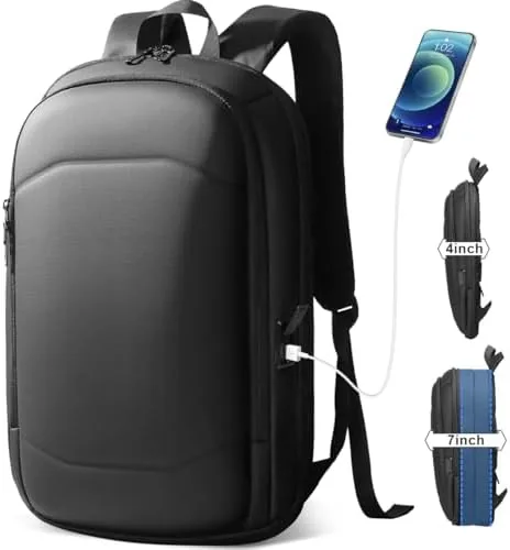 hk Business Backpack for Men, Slim & Expandable Backpack for 17 Inch Laptop | Review: Tested and Rated