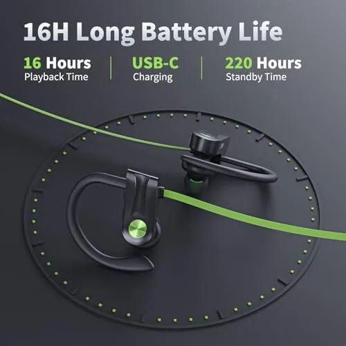The JOYWISE Bluetooth Headphones, Wireless Earbuds IPX7 Waterproof for Gym | compared in context