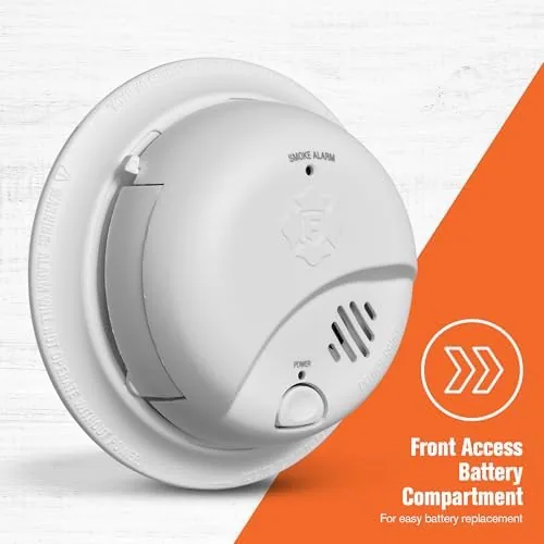 Close look at the First Alert Battery Smoke Alarm | SMI100 build quality