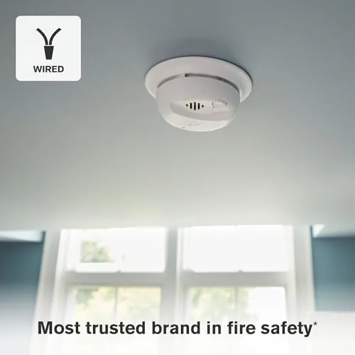 The First Alert Hardwire Smoke Alarm with 10-Year Battery Backup | SMI105-AC in real use