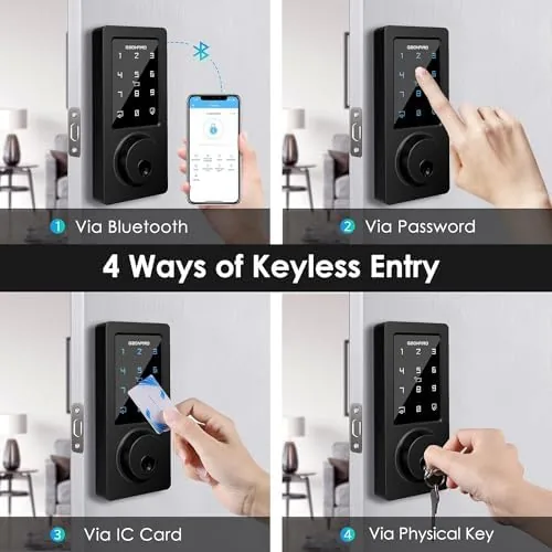 Testing the Smart Door Lock, Keyless Entry Door Lock with Handle | over two weeks