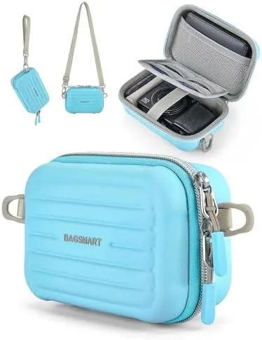 BAGSMART Digital Camera Case, Small Camera Bag with 2 Carrying Ways, Blue | Lightweight Review: Tested and Rated