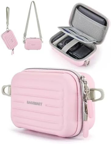 BAGSMART Digital Camera Case, Small Camera Bag with 2 Carrying Ways, Pink | Lightweight Review: Tested and Rated