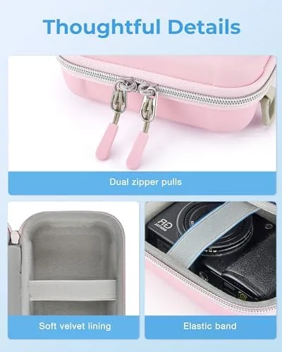 The BAGSMART Digital Camera Case, Small Camera Bag with 2 Carrying compared in context