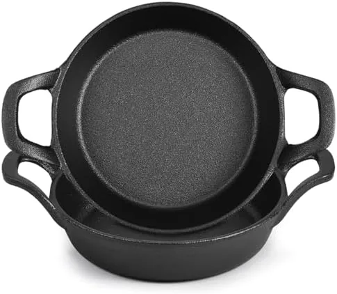 Ziliny Mini Cast Iron Skillet Ramekin Review: Small Pans, Big Jobs