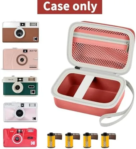 Close look at the Film Camera Case for Kodak EKTAR H35 H35N Half Frame build quality