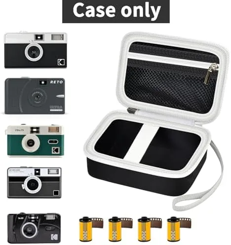 Close look at the Digital Camera Case Compatible with KODAK EKTAR H35 H35N Half build quality