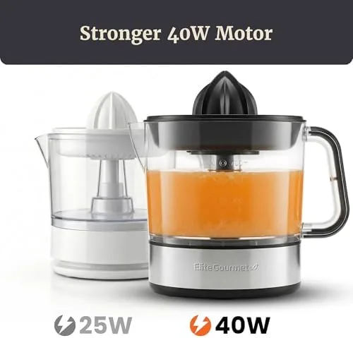 Close up of the reamer cone and the pulp control strainer in the juicer