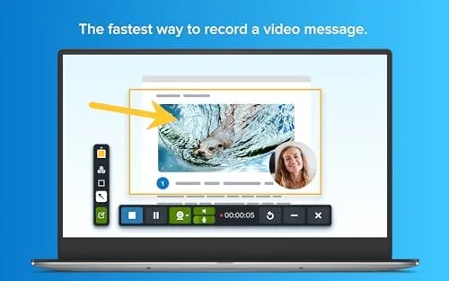 A long scrolling web page captured in full with the Snagit scrolling capture
