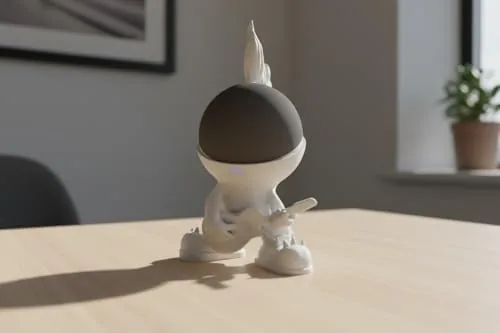 Another view of the Splin Table Stand Holder Compatible with Amazon Alexa Smart Speaker