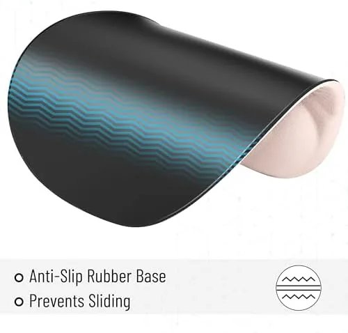 Another view of the Mr. Pen- Ergonomic Mouse Pad with Wrist Rest | Breathable