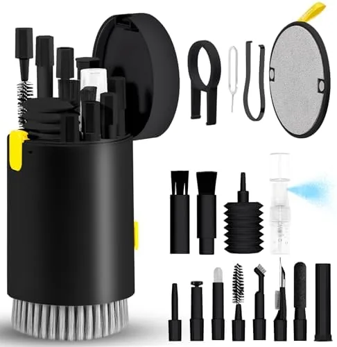 walrfid Laptop Phone Screen Cleaner Kit, Computer Keyboard Brush Cleaning Spray for iPhone AirPods Review: Tested and Rated