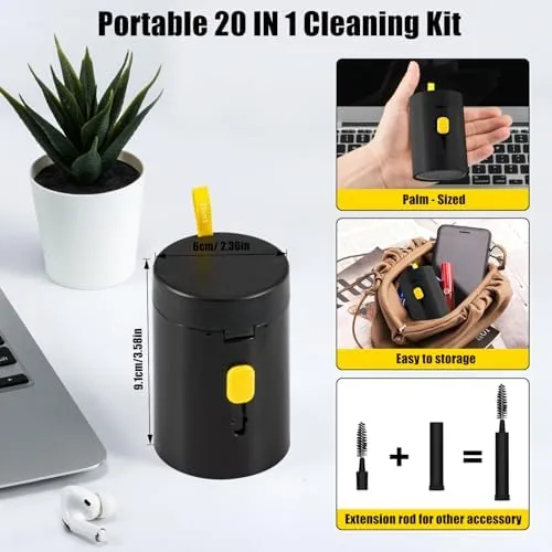 The walrfid Laptop Phone Screen Cleaner Kit, Computer Keyboard Brush Cleaning compared in context