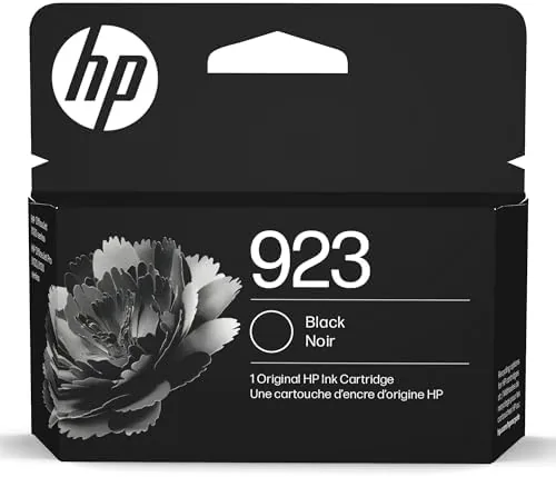 HP 923 Black Ink Cartridge | Works with OfficeJet 8120, Pro 8130 Series | Review: Tested and Rated