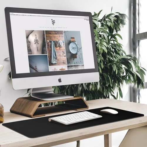 The 31.5" x 15.7" Waterproof Fabric Desk Pad Large Mouse Pad compared in context