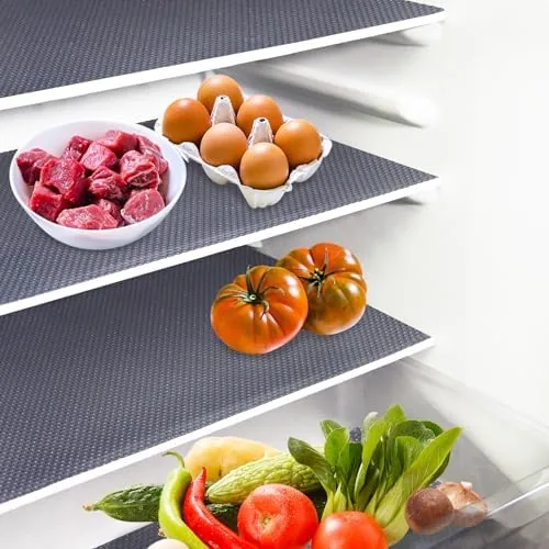 Refrigerator Liner Mats Review: 10 Washable Shelf Pads for a Tidy Fridge