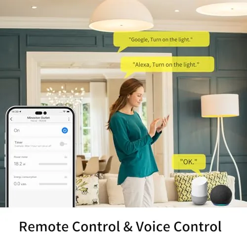 The Zwave Plug Energy Monitor, 800 Series Zwave Outlet, Built-in Repeater in real use