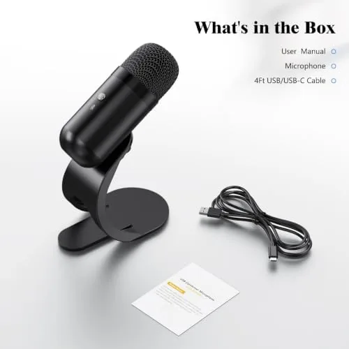 Testing the USB Computer Microphone, Podcast Mic Desktop with Mute Button for over two weeks