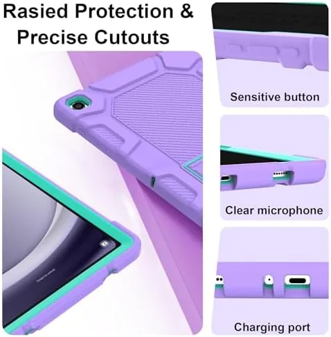 Another view of the Shockproof Rugged Cover for Samsung Galaxy Tab A9+ 10.9 Inch