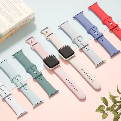 The Sport band worn during an evening walk beside a dog in low light