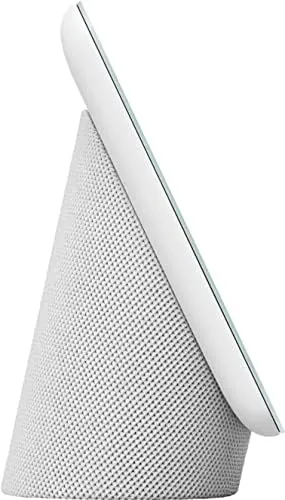 Close-up of the fabric base and the physical microphone mute switch