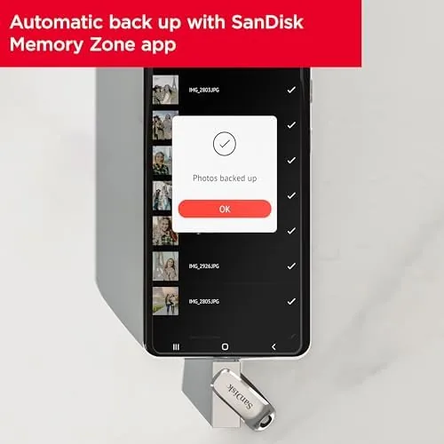 The SANDISK 128GB Ultra Dual Drive Luxe USB Type-C - Up compared in context