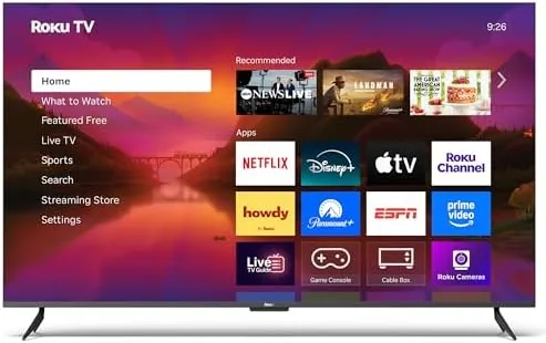 Overview of the Roku Smart TV ,  65-Inch Plus Series 4K QLED RokuTV