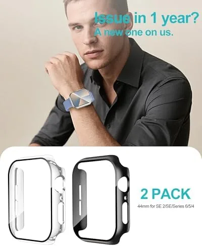 The Smiling 2 Pack Case Compatible with Apple Watch SE 3 compared in context