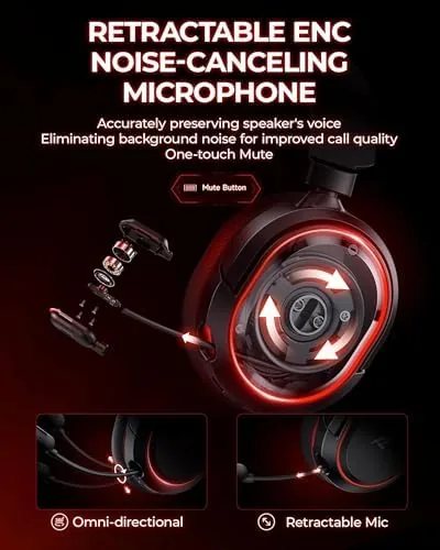 The wireless headset next to a Razer BlackShark V2 Pro for comparison