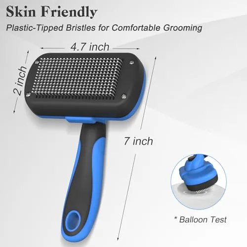 Comparison of the Swihauk brush with a basic slicker and a deshedding rake