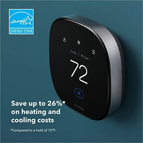 Another view of the ecobee Total Security and Savings Bundle with Smart Thermostat Premium