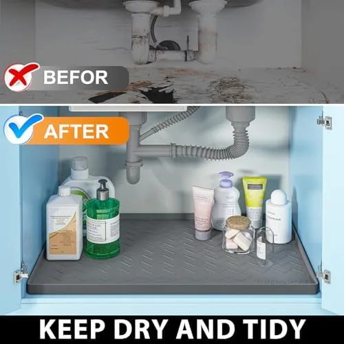 Comparison view of the TigeJoy mat beside a rolled liner