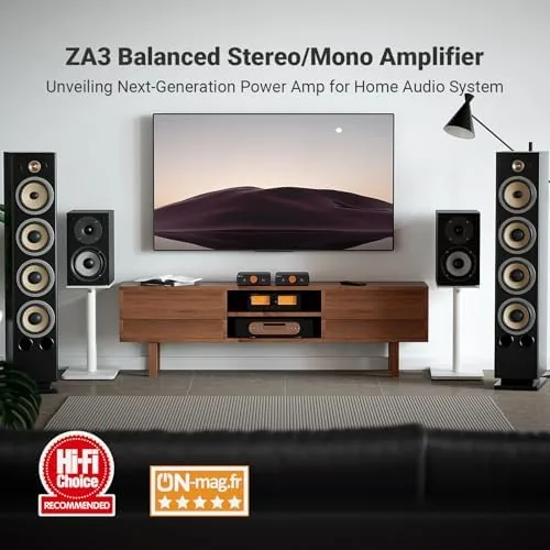 Close look at the Fosi Audio ZA3 Balanced Stereo Amplifier Home Audio Component Mini build quality