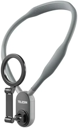 TELESIN Magnetic Neck Mount for Phones, Neck Phone Holder POV/Vlog Mount | Hand Free Review: Tested and Rated