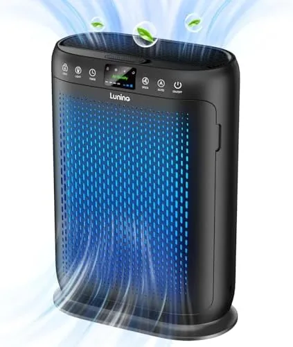 Testing the LUNINO Air Purifiers for Home Large Room up to 2400sq.ft over two weeks