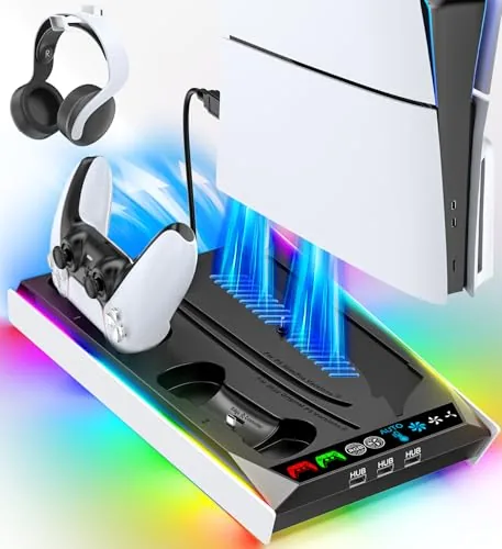 PS5 console mounted <a href=